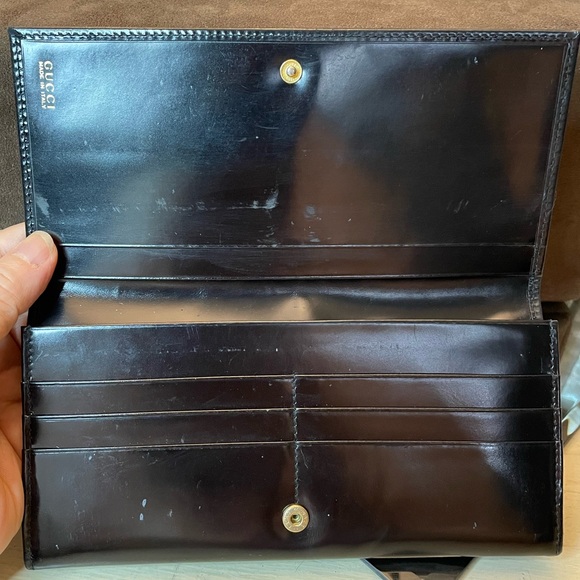 Gucci Black Leather Wallet - Picture 7 of 15
